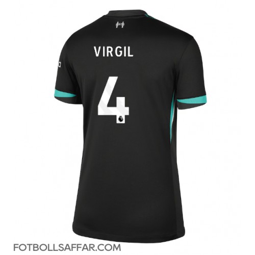 Liverpool Virgil van Dijk #4 Bortatröja Dam 2024-25 Kortärmad